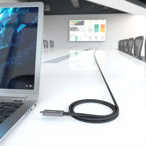 Cable USB 3.1 Gen2 10Gbps AOC 4K@60Hz 3A 60W E-Marker, tipo USB-C/M-USB-C/M, Negro, 7.5m - Imagen 5