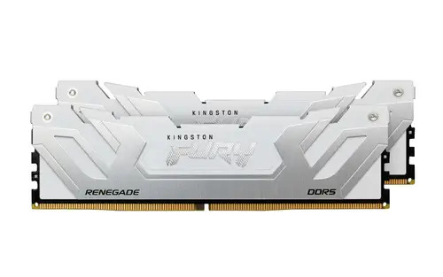 FURY 48GB 8400MT/s DDR5 CL40 CUDIMM (Kit of 2) Renegade White XMP - Imagen 2