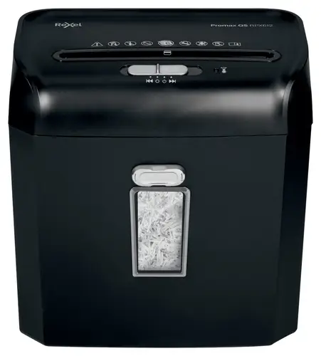 ProMax RPX612 triturador de papel Corte cruzado 60 dB 22 cm Negro - Imagen 1