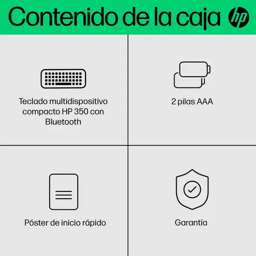 Teclado multidispositivo compacto 350 con Bluetooth - Imagen 5