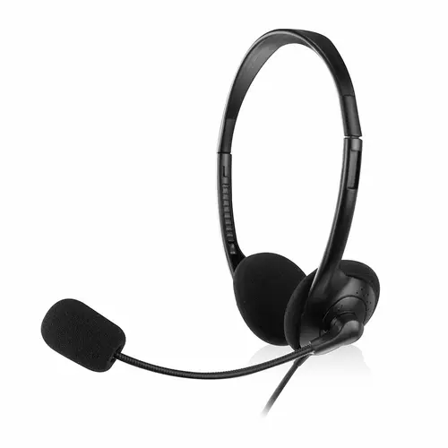 EW3563 auricular y casco Auriculares Alámbrico Diadema Llamadas/Música Negro - Imagen 1