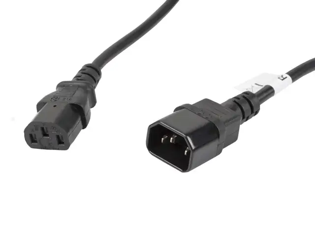 CA-C13E-11CC-0050-BK cable de transmisión Negro 5 m C13 acoplador C14 acoplador