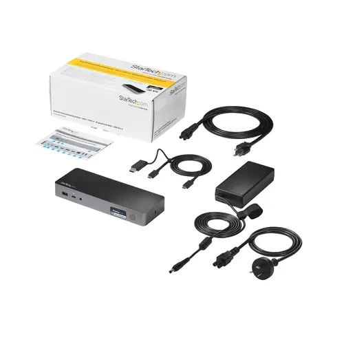 Docking Station Universal para Portátil - Replicador de Puertos Híbrido USB-C/-A - 2x HDMI y DP 4K - PD 60W - Mac / Windows / Chrome OS - Hub de 4 Puertos USB 5Gbps - Ethernet - Imagen 10