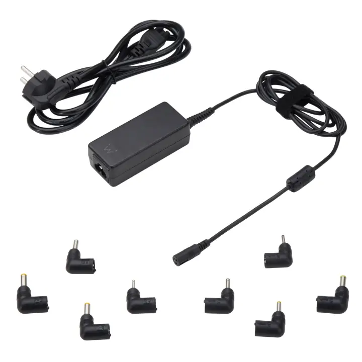 EW3963 adaptador e inversor de corriente Interior 45 W Negro