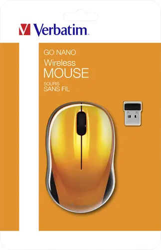 Go Nano ratón Ambidextro RF inalámbrico 1600 DPI - Imagen 1