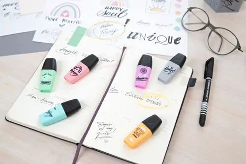 BOSS MINI Pastellove Edition 2.0 marcador 3 pieza(s) Fucsia, Gris, Naranja - Imagen 5
