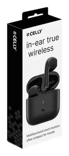 COMPACTBK auricular y casco Auriculares Inalámbrico Dentro de oído Llamadas/Música USB Tipo C Negro - Imagen 3