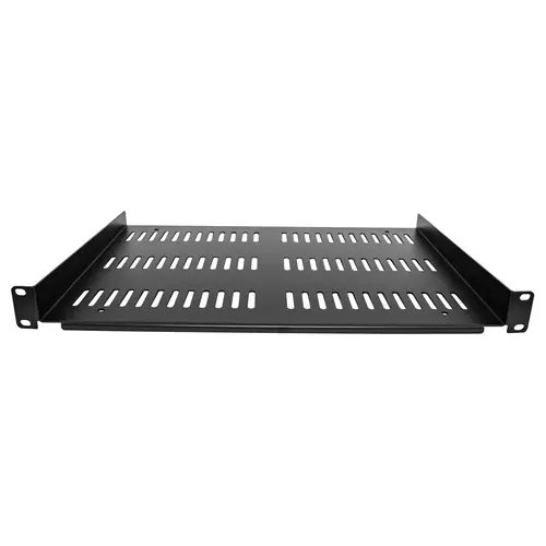 Estante Ventilado 1U para Armario Rack de Servidores - Bandeja Universal Voladiza para Montaje en Rack de 19" - Capacidad de 25kg - de 12" (30,5cm) de Profundidad - Imagen 3