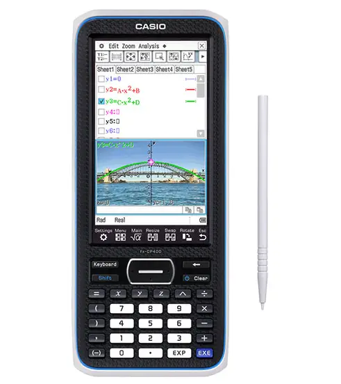 ClassPad fx-CP400 calculadora Bolsillo Calculadora gráfica Negro