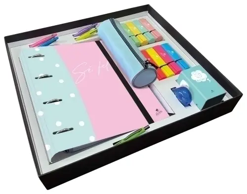 SET PAPELERIA MARIOLA INSTI 2 34 PIEZAS
