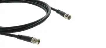 BNC Coax 1.8m cable coaxial RG-6 1,8 m Negro