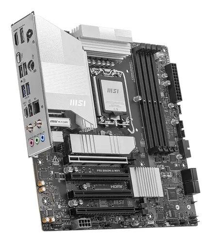 PRO B860M-A WIFI placa base Intel B860 LGA 1851 (Socket V1) micro ATX - Imagen 3