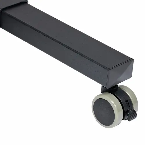 Soporte Móvil para Proyector y Ordenador Portátil - Carrito de Servicio Pesado para Proyector (2 Estantes) - de Altura Ajustable para Presentaciones - con Ruedas Bloqueables - Imagen 6