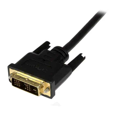 Cable de 2m Mini HDMI a DVI - Cable DVI-D a HDMI (1920x1200p) - Mini HDMI Macho de 19 Pines a DVI-D Macho - Cable Adaptador para Monitor Digital - Adaptador Mini HDMI a DVI - Imagen 4