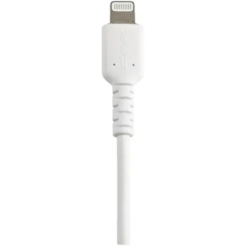 Cable Resistente USB-A a Lightning de 15 cm Blanco - Cable de Sincronización y Carga USB Tipo A a Lightning con Fibra de Aramida Resistente - Certificado MFi de Apple - para iPad/iPhone 12 - Imagen 6