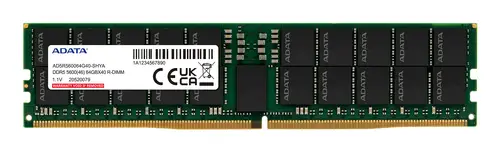 AD5R560064G40-SHYA módulo de memoria 64 GB 1 x 64 GB DDR5 5600 MT/s 288-pin DIMM ECC - Imagen 1