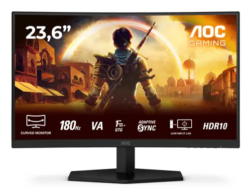 G4 C24G42E pantalla para PC 59,9 cm (23.6") 1920 x 1080 Pixeles Full HD LED Negro, Rojo - Imagen 1