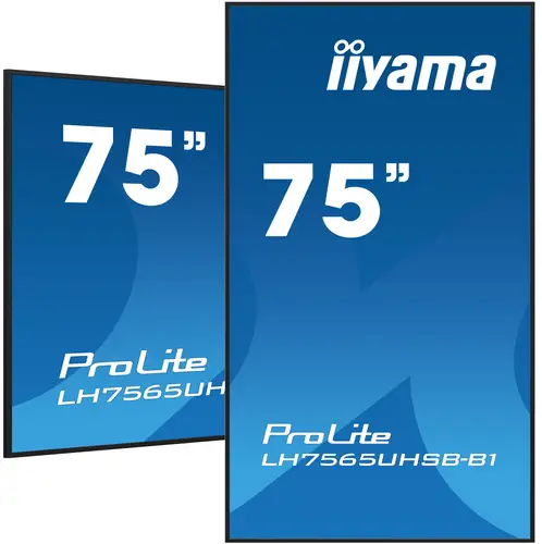 LH7565UHSB-B1 pantalla de señalización Diseño de quiosco 189,2 cm (74.5") LED Wifi 800 cd / m² 4K Ultra HD Negro Procesador incorporado Android 11 24/7 - Imagen 5