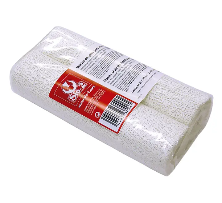 PACK 2 ROLLOS VENDA YESO SIO-2 20X270CM 3600000200