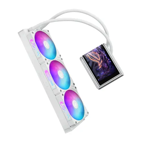 ROG RYUO IV 360 ARGB WHT Procesador Sistema de refrigeración líquida todo en uno 12 cm Blanco - Imagen 11