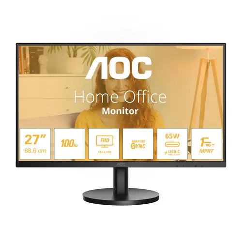 27B3CA2 pantalla para PC 68,6 cm (27") 1920 x 1080 Pixeles Full HD LED Negro - Imagen 1