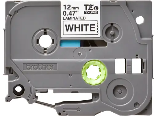 TZE-231 cinta para impresora de etiquetas Negro sobre blanco - Imagen 2