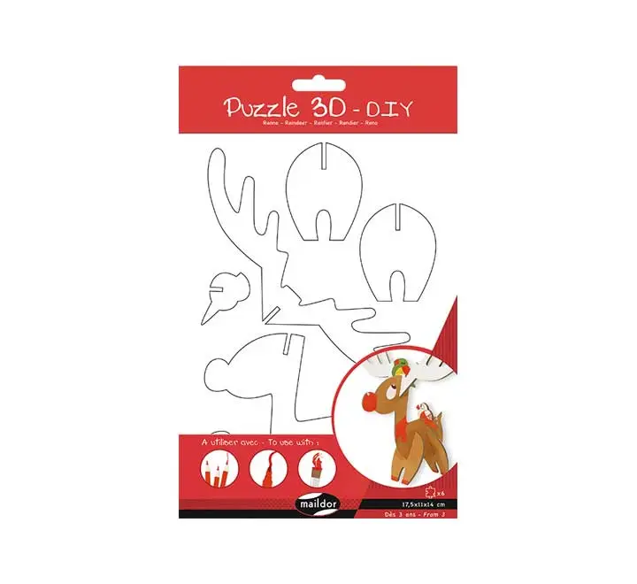 BL. PUZZLE 3D MAILDOR DIY COLOREAR RENO
