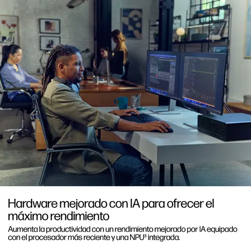 DR9Q2ET PCs/estación de trabajo Intel Core Ultra 5 235 32 GB DDR5-SDRAM 2 TB SSD Windows 11 Pro SFF PC AI PC - Imagen 4