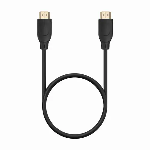 Cable HDMI V2.0 Premium Alta Velocidad / Hec 4K@60Hz 18Gbps, A/M-A/M, Negro, 0.5m - Imagen 3