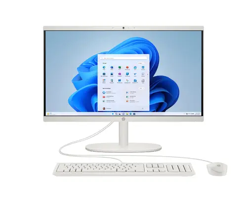All-in-One Desktop 22-dg0024ns Intel® N N100 54,5 cm (21.4") 1920 x 1080 Pixeles 8 GB DDR5-SDRAM 512 GB SSD Windows 11 Home Wi-Fi 6 (802.11ax) Blanco - Imagen 1