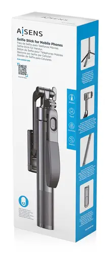 Palo Tripode Para Selfie Con Mando A Distancia Bluetooth 3 En 1, Negro - Imagen 8