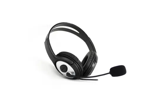 coolCHAT 3.5 Auriculares Diadema Conector de 3,5 mm Negro, Plata - Imagen 1