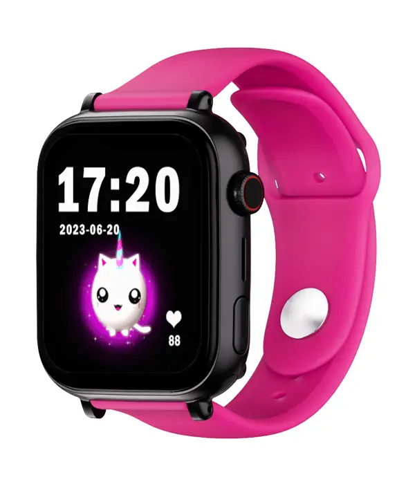 Save Family PLUS SmartWatch con GPS y llamada Negro Correa silicona Lollipop Fusia NO INCLUYE SIM