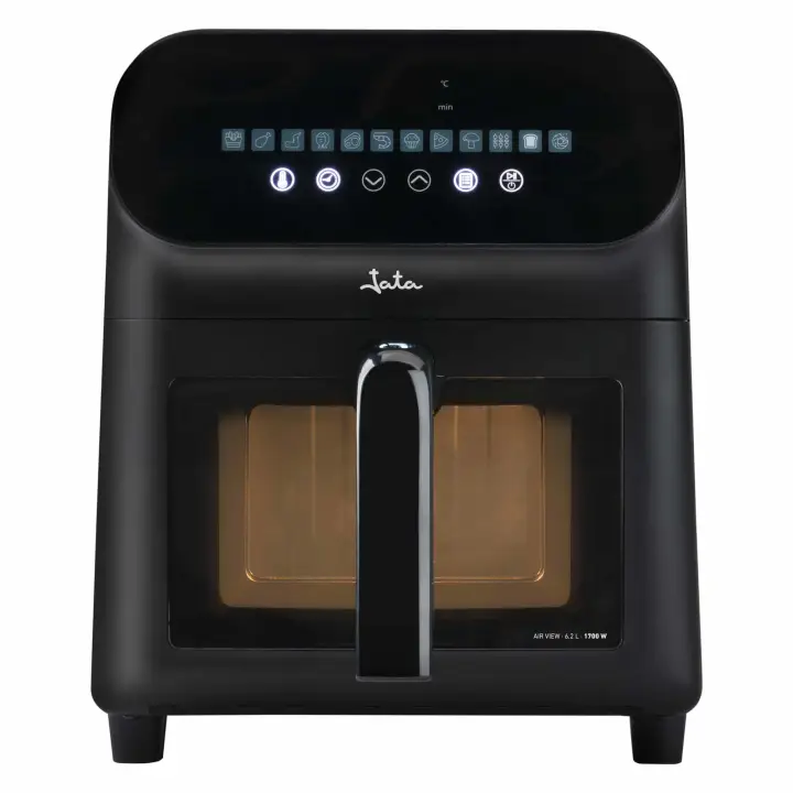 JEFR1230 freidora Sencillo 6,2 L Independiente 1700 W Freidora de aire caliente Negro - Imagen 1