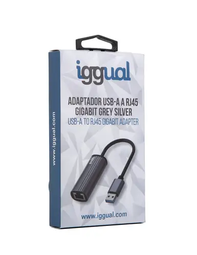Adaptador USB-A a RJ45 Gigabit Silver - Imagen 4