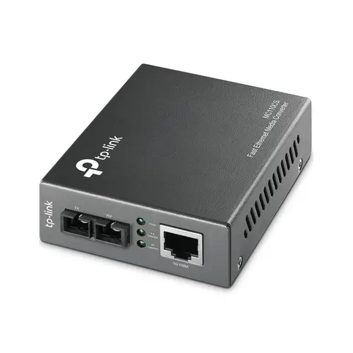 MC110CS convertidor de medio 1000 Mbit/s 1310 nm Negro - Imagen 1