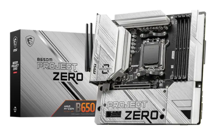 B650M PROJECT ZERO placa base AMD B650 Zócalo AM5 micro ATX