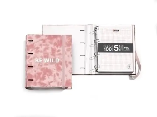 CARPEBLOC MR ANTIVIRAL TIE DYE A4 ROSA