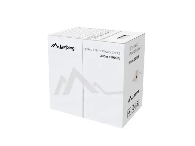 LCU5-12CU-0305-S cable de red Gris 305 m Cat5e U/UTP (UTP)