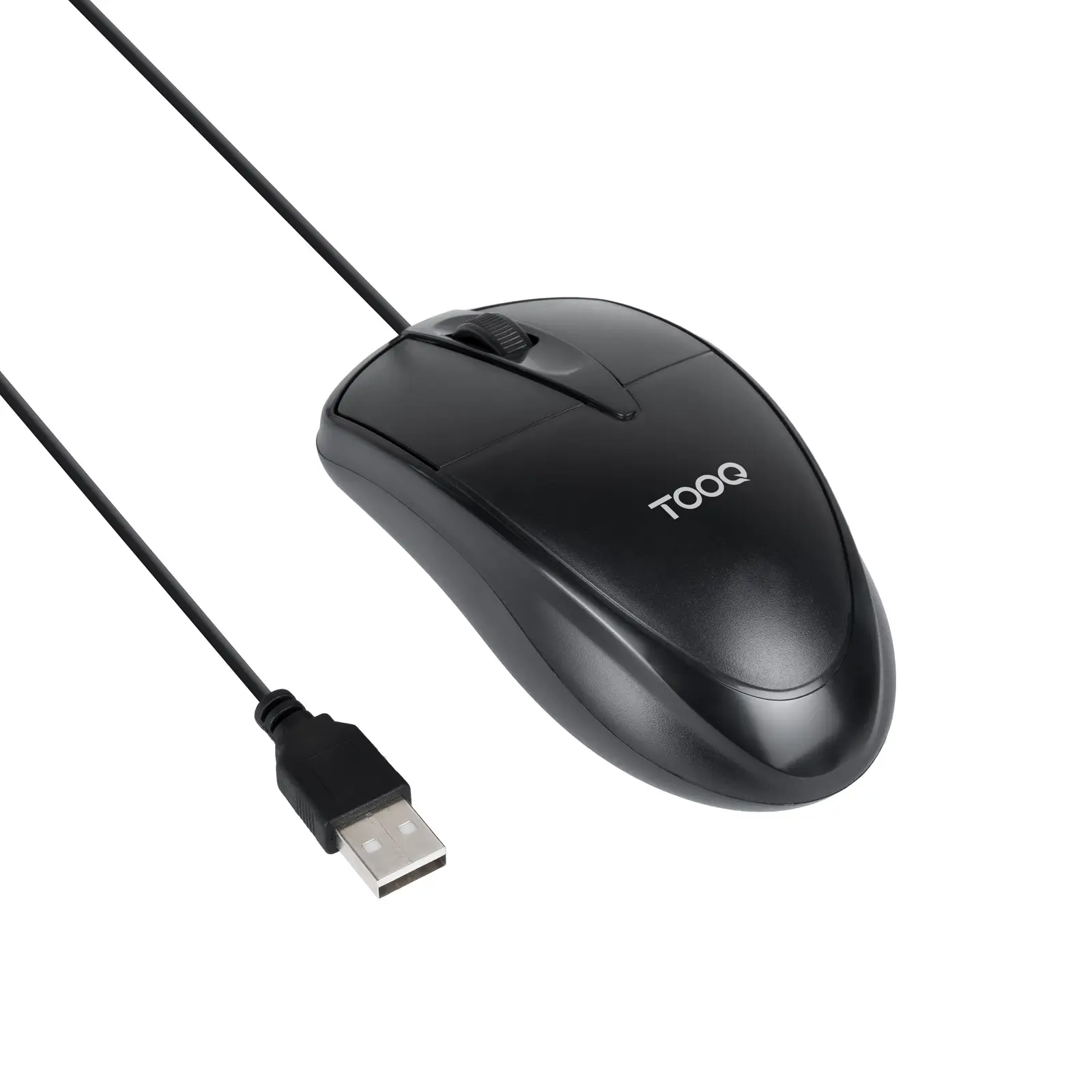Ratón óptico con cable USB, 1000 DPI