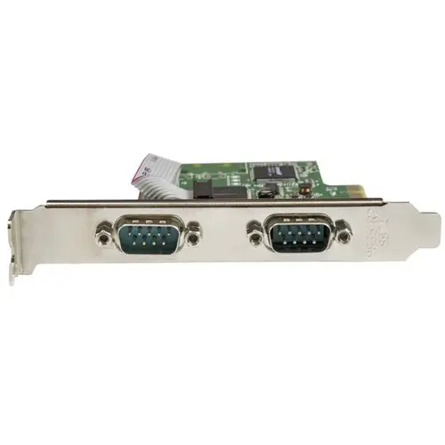 Tarjeta Serie PCI Express de 2 Puertos DB9 RS232 con UART 16C1050 - Adaptador Interno Serie PCI-E - Imagen 4