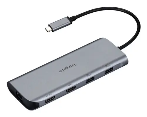 DOCK427GL base para portátil y replicador de puertos Alámbrico USB 3.2 Gen 2 (3.1 Gen 2) Type-C Gris - Imagen 6