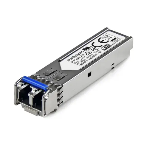 Módulo Transceptor SFP Compatible con MSA sin Codificar - 100BASE-LX - Transceptor Fibra Monomodo (SMF) de 100 MbE - SFP Ethernet de 100 Mb - LC - 10km - 1310nm - DDM - Imagen 1