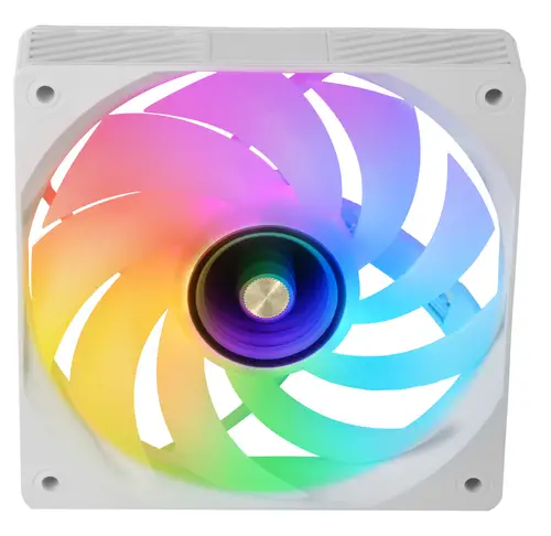 MFSI4KITW sistema de refrigeración para ordenador Carcasa del ordenador Ventilador 12 cm Blanco - Imagen 7