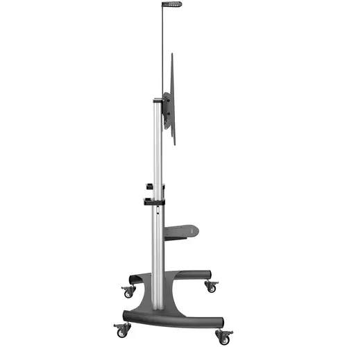 Soporte Móvil de TV - Carrito de TV de Servicio Pesado para Pantallas de 60 a 100 Pulgadas - 100kg - Soporte Universal Rodante de Piso con Altura Ajustable - con Ruedas - para Televisor (STNDMTV100) - Imagen 5