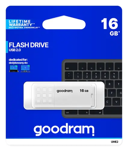 UME2 unidad flash USB 16 GB USB tipo A 2.0 Blanco - Imagen 5