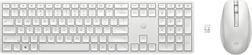 Combo de teclado y ratón inalámbricos 650, blanco - Imagen 1
