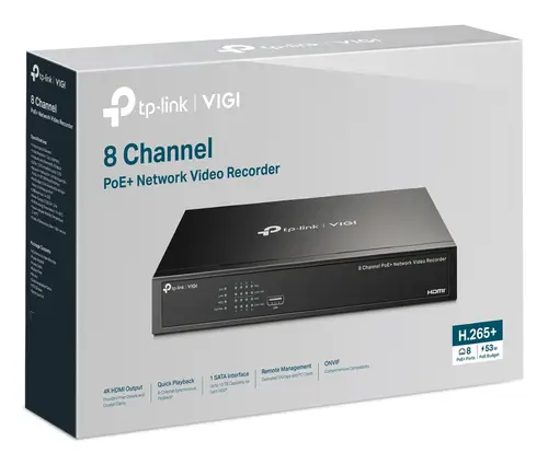 VIGI NVR1008H-8P Negro - Imagen 4