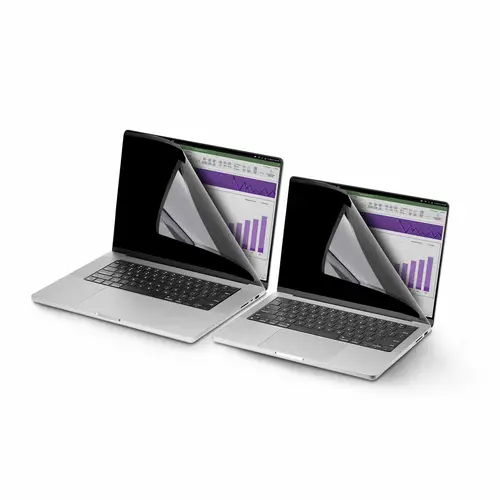 Filtro de Privacidad para Macbook Pro M1/M2 de 13.3in - Protector - Anti Luz Azul - Antibrillo - Ángulo de Visión de +/- 30° - de Voltear hacia Arriba - Imagen 5