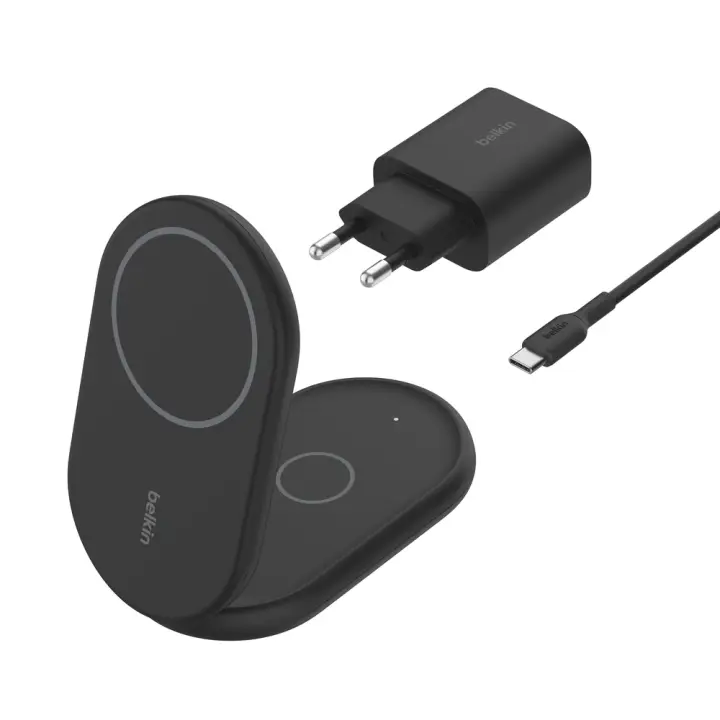 BoostCharge Auriculares, Smartphone Negro USB Cargador inalámbri..